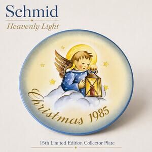 Schmid Berta Hummel Heavenly Light Christmas 1985 Limited Edition